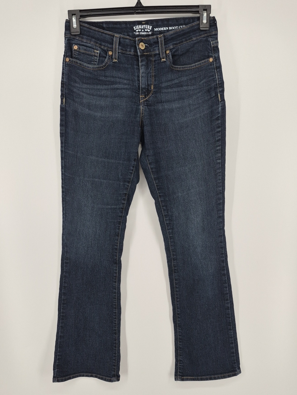 Levi's Signature Modern Boot Cut Blue Denim Jeans Women's 8M / W29